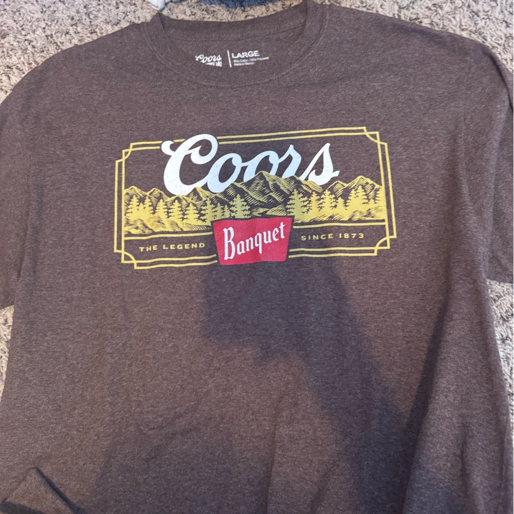 Coors Banquet Brown Graphic Tee
